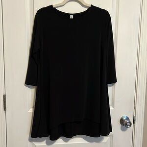 Black flowy shirt
